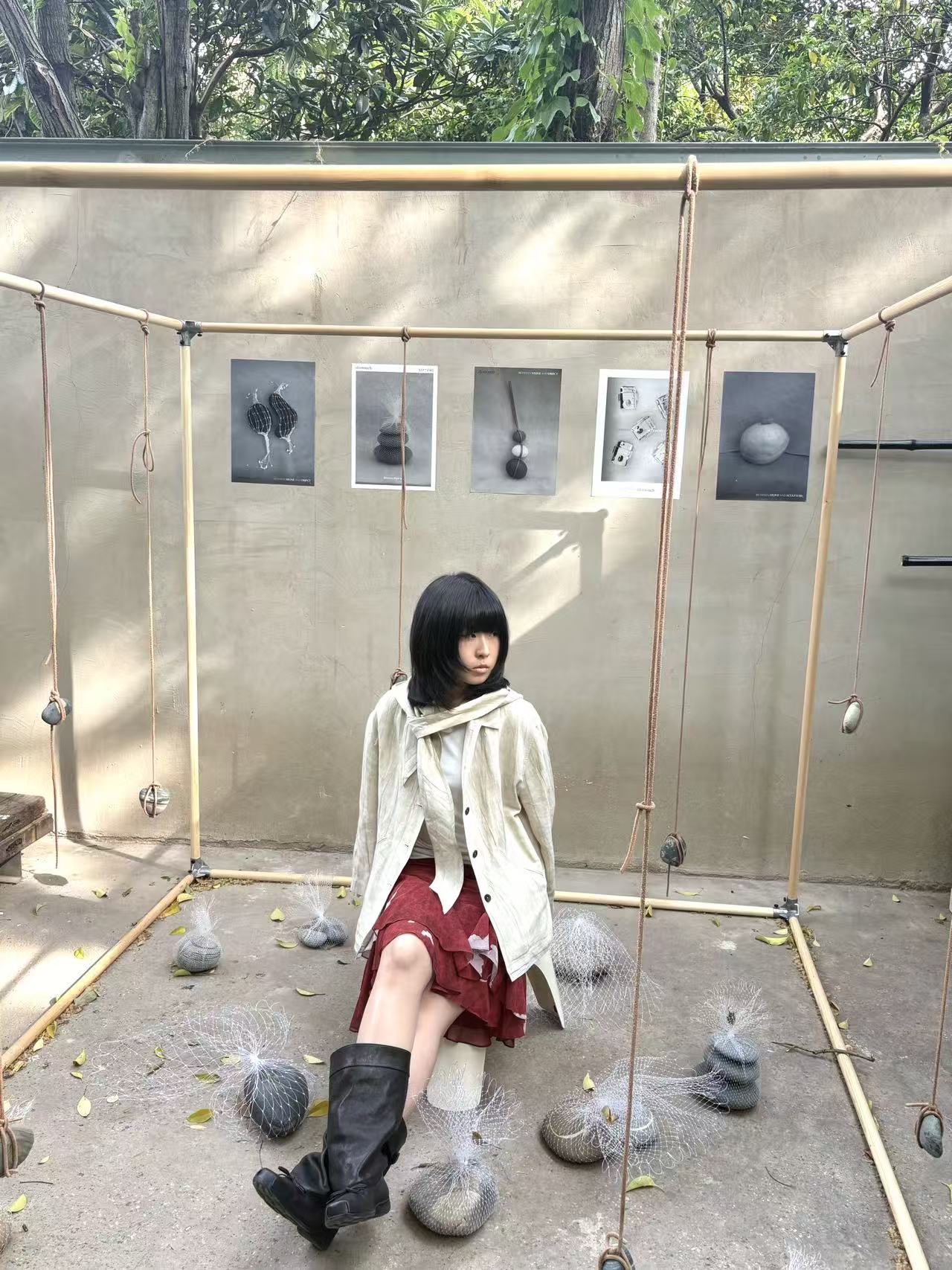 艺术装置中的留白瞬间